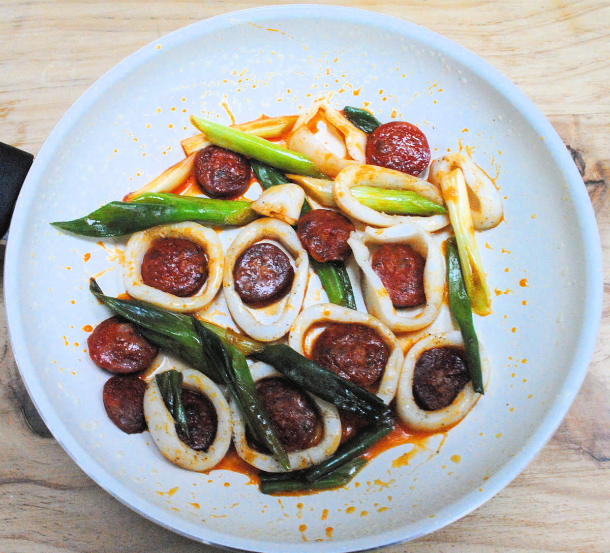 Squid And Chorizo | Recipe | Cuisine Fiend